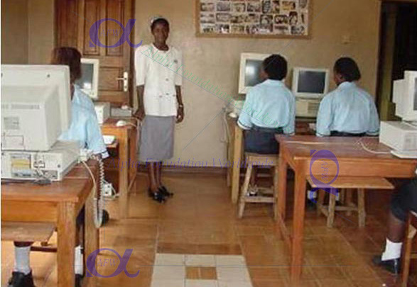 White Ribbon vocational training computer school